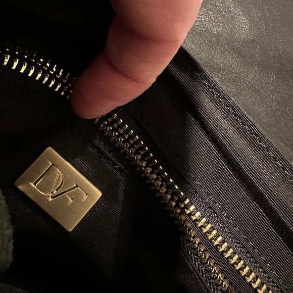 Diane Von Furstenberg Vintage Leopard Pony Hair Handbag - Picture 8 of 12